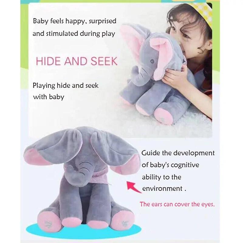 Peek-a-Boo Elephant Toy - Emporium WRJJ