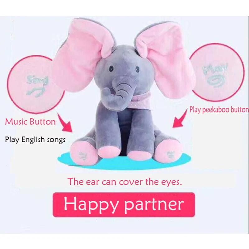 Peek-a-Boo Elephant Toy - Emporium WRJJ