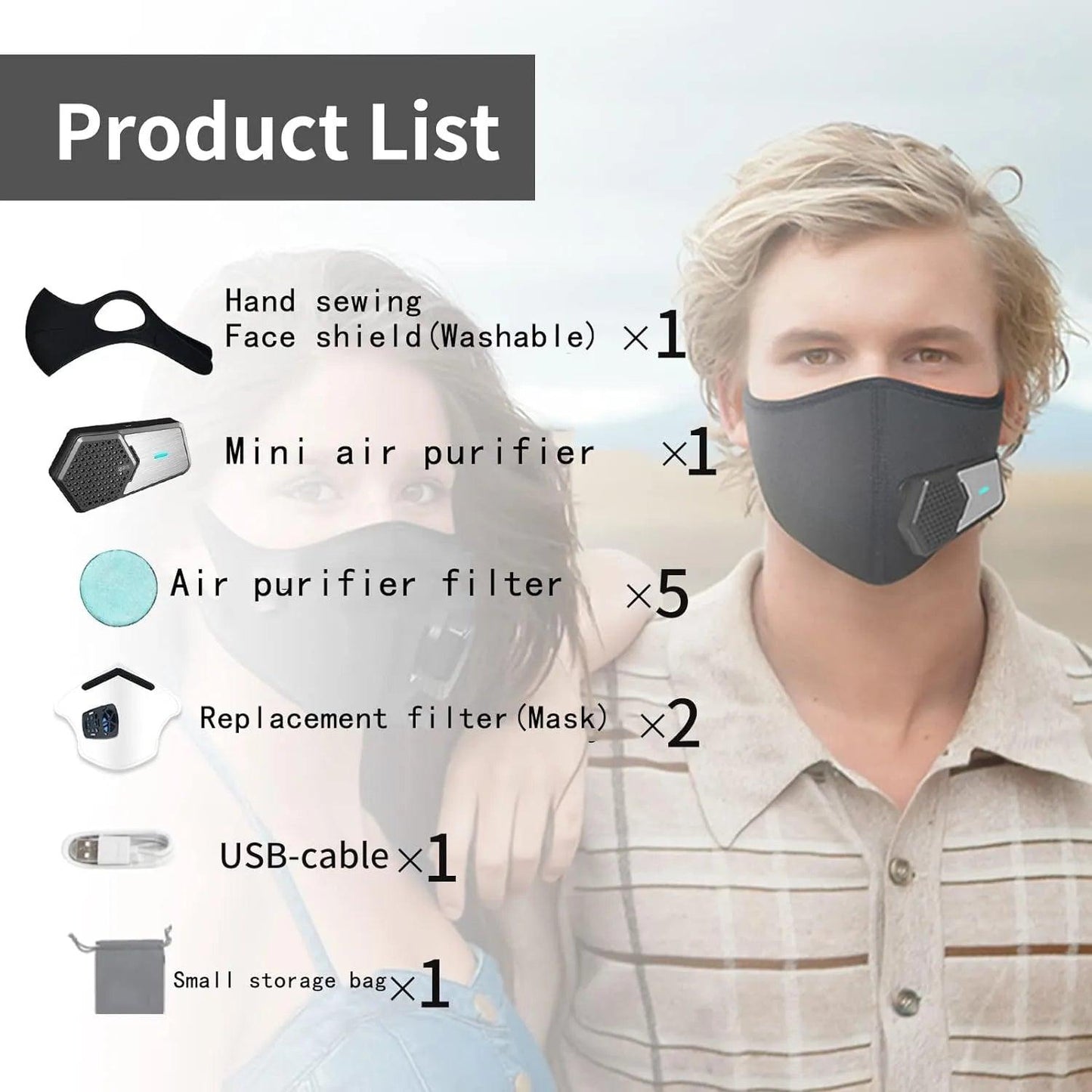 Personal Wearable Air Purifiers - Emporium WRJJ