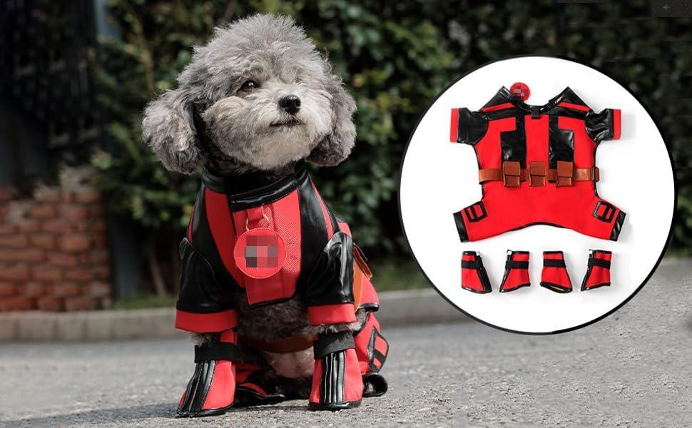 Pet Dog Deadpool Costume - Emporium WRJJ