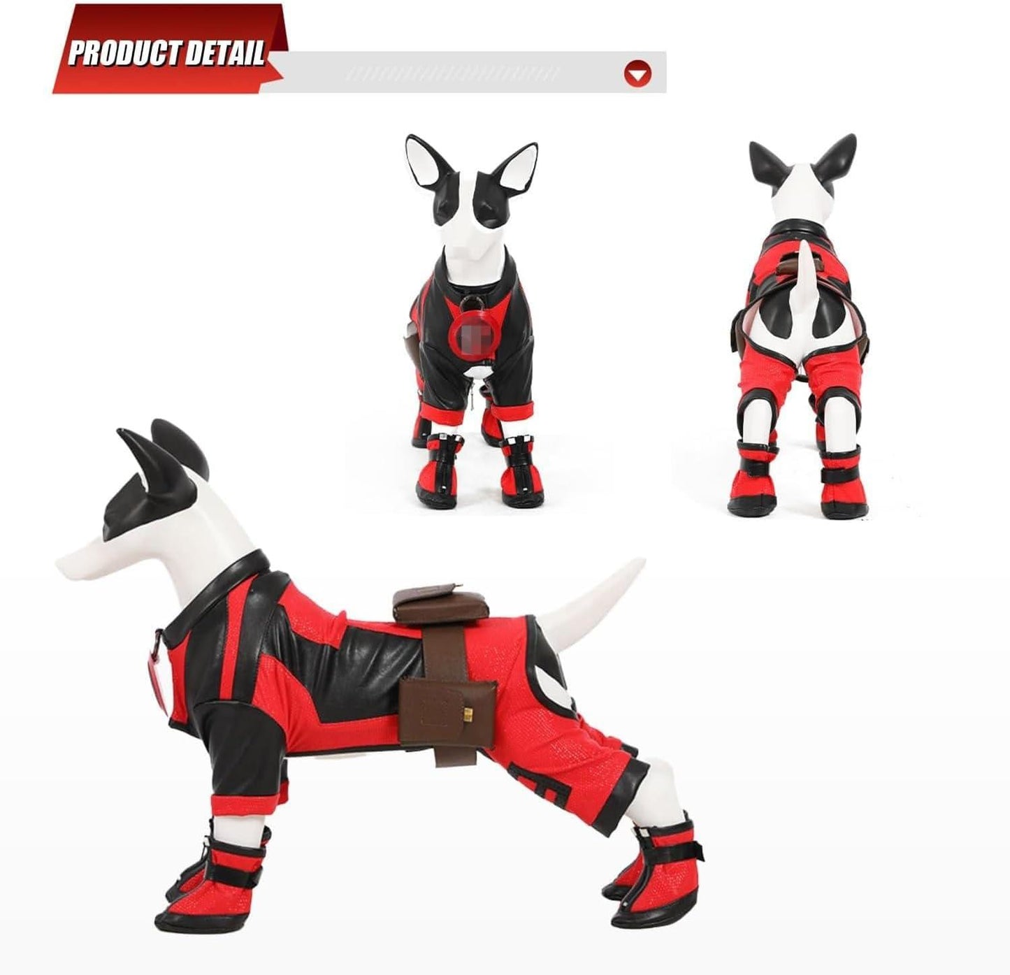 Pet Dog Deadpool Costume - Emporium WRJJ