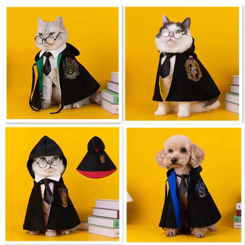 Pet Halloween Magic Cape Cosplay Outfit - Emporium WRJJ