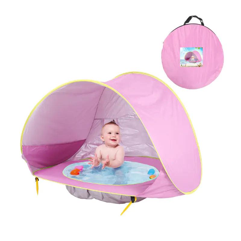 Pop Up Baby Beach Tent with a Pool - Emporium WRJJ