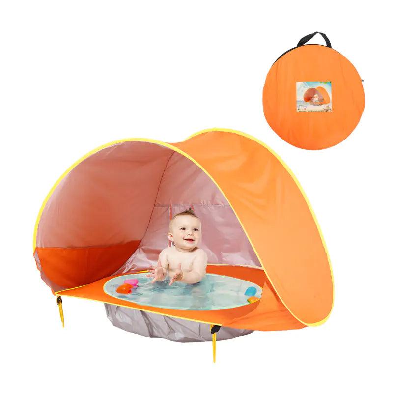 Pop Up Baby Beach Tent with a Pool - Emporium WRJJ