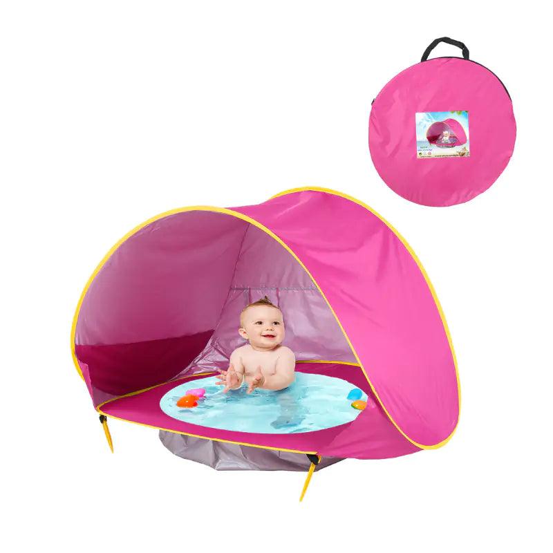 Pop Up Baby Beach Tent with a Pool - Emporium WRJJ