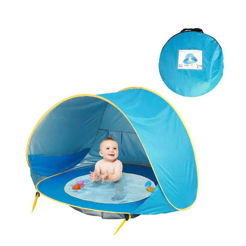 Pop Up Baby Beach Tent with a Pool - Emporium WRJJ