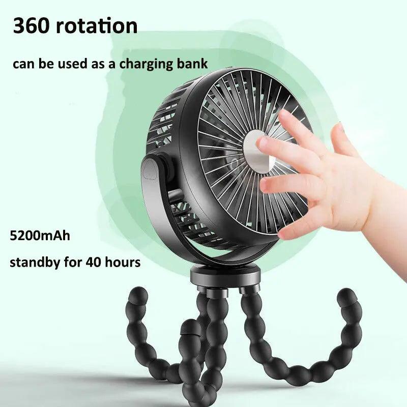 Portable Stroller Fan - Emporium WRJJ