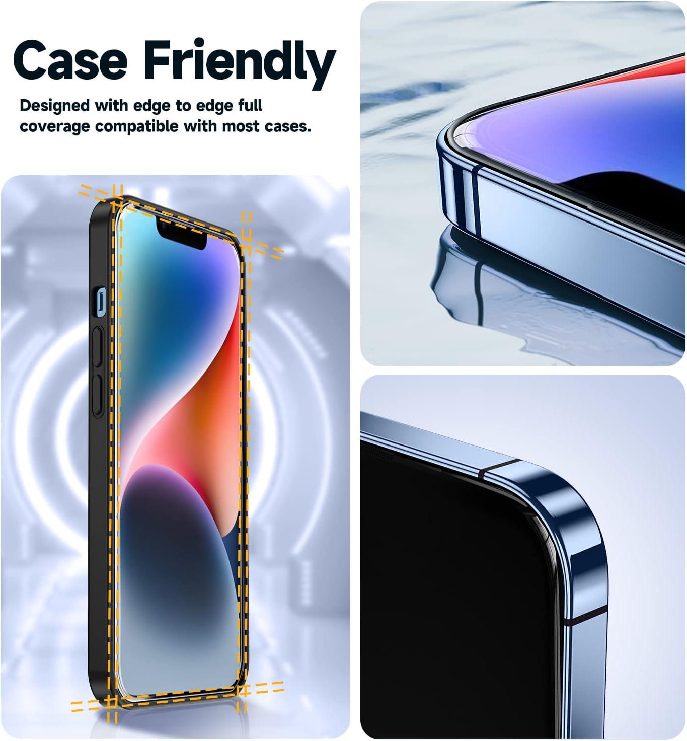 Premium HD Privacy Tempered Glass Screen Protector for iPhone - Emporium WRJJ