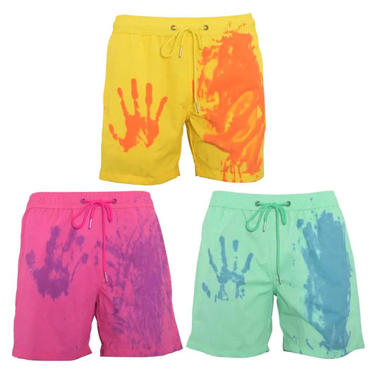 Quick Dry Colour Changing Beach Shorts - Emporium WRJJ