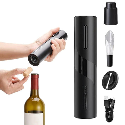 Rechargeable Electric Wine Bottle Opener - Emporium WRJJ