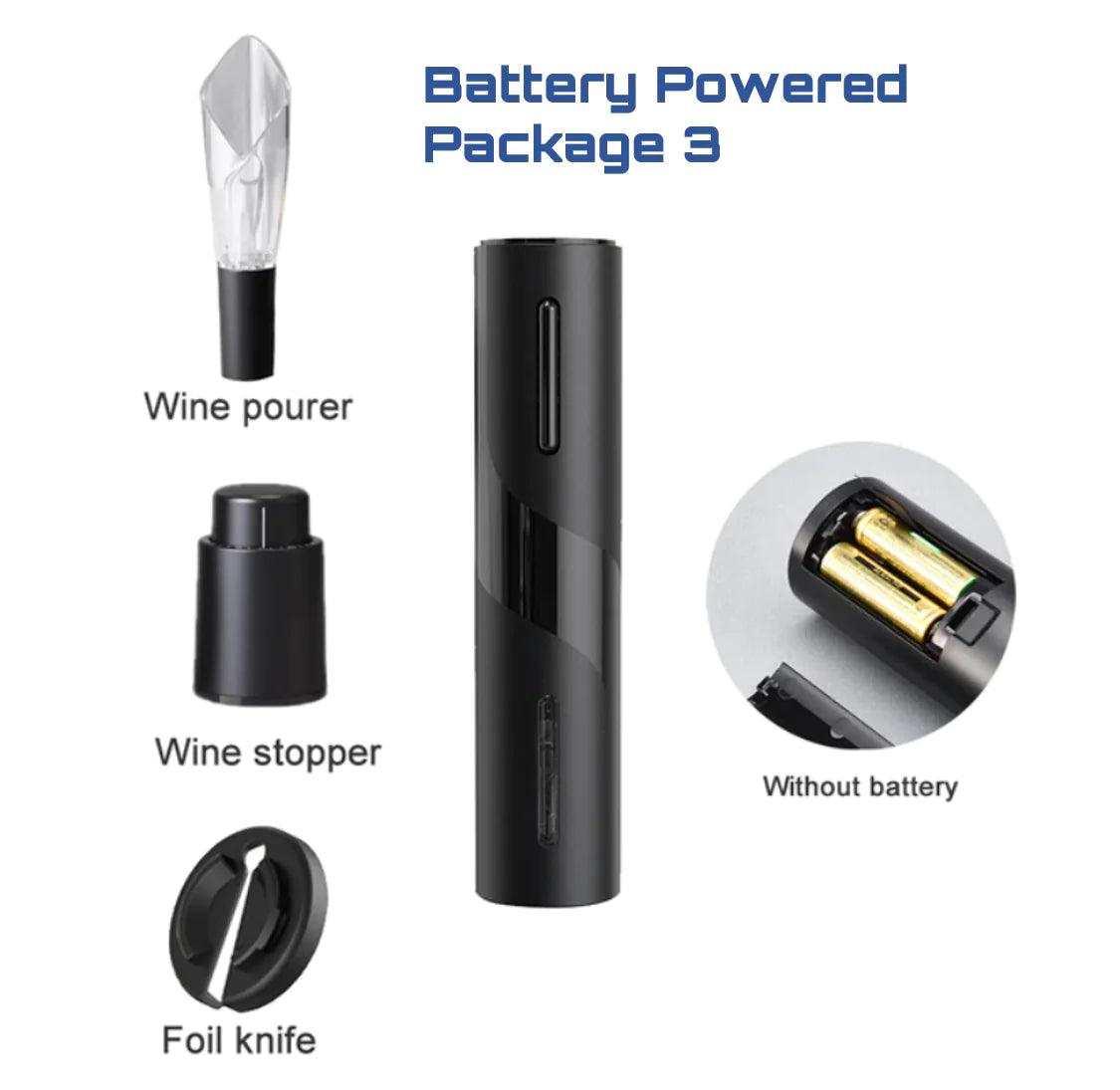 Rechargeable Electric Wine Bottle Opener - Emporium WRJJ