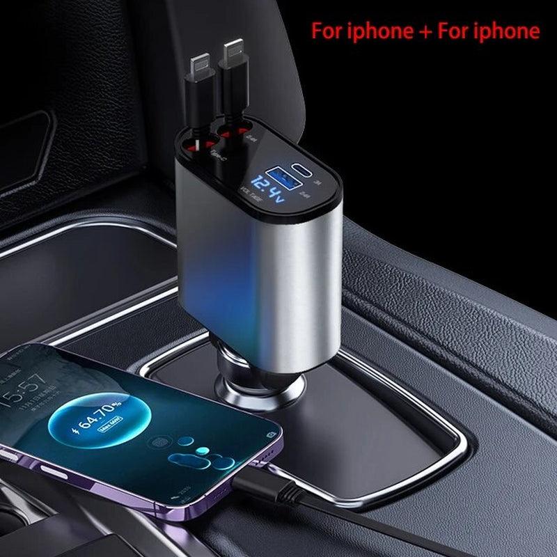 Retractable Car Charger - Emporium WRJJ