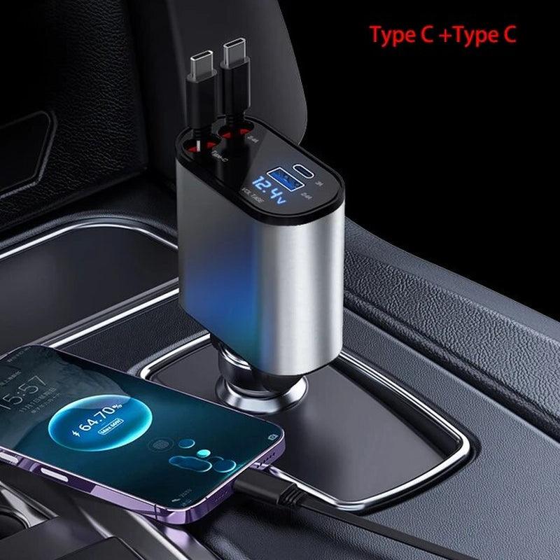 Retractable Car Charger - Emporium WRJJ