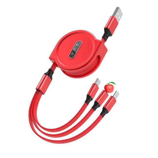 Retractable USB Cable - Emporium WRJJ