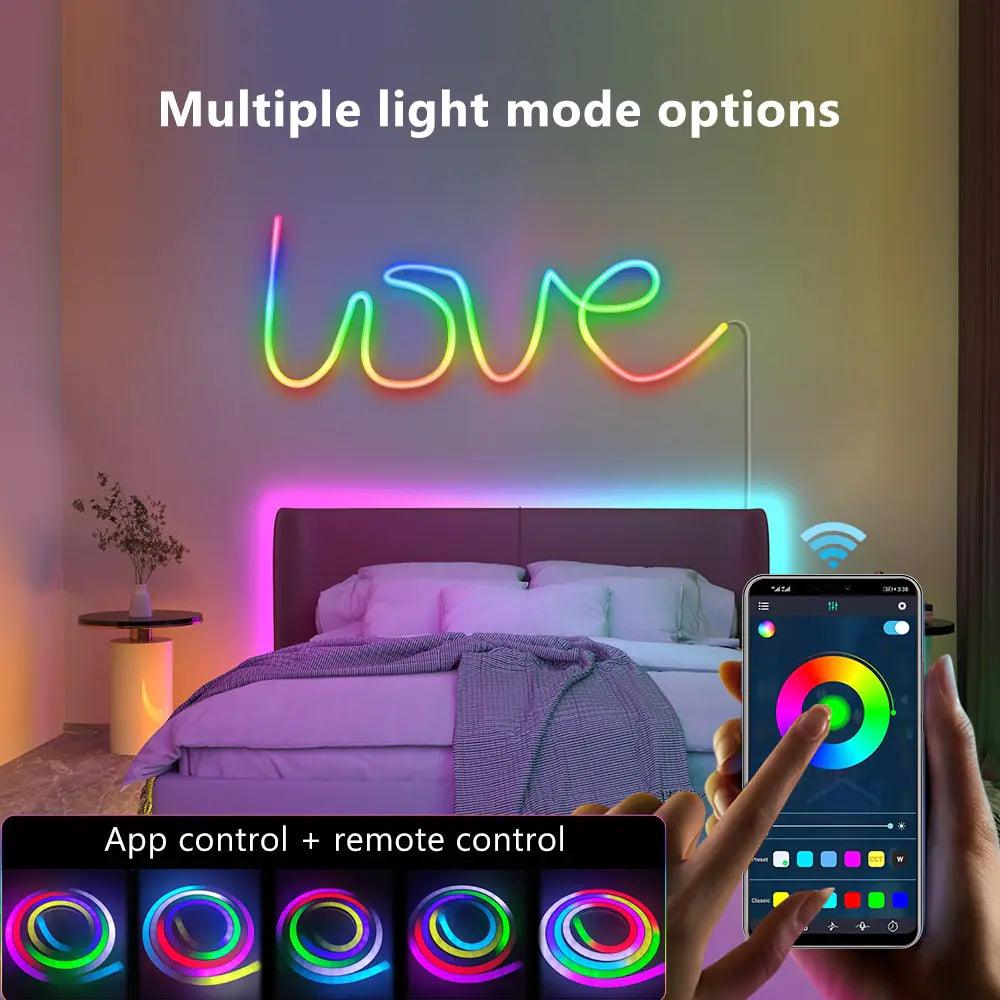 RGB Smart Neon Rope Light - Emporium WRJJ