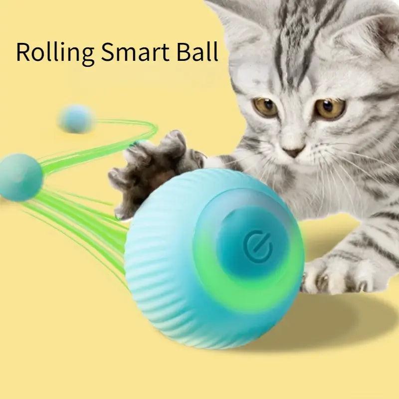 Rolling Ball Electric Cat Toys - Emporium WRJJ