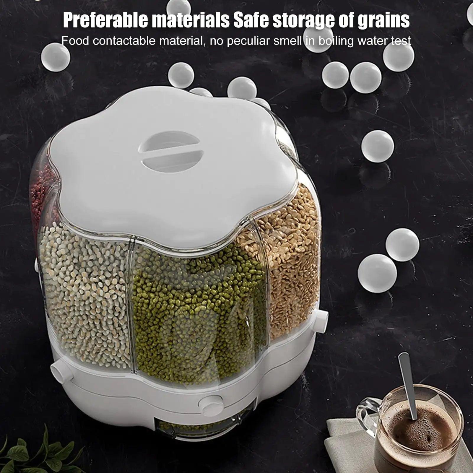 Rotating Grain Dispenser - Emporium WRJJ