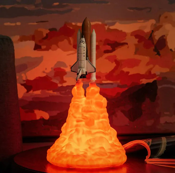 Cosmic Rocket LED Night Light