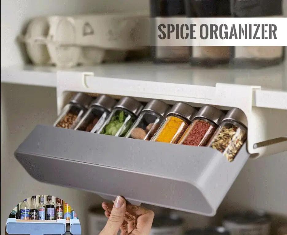 Self-adhesive Spice Organizer Rack - Emporium WRJJ