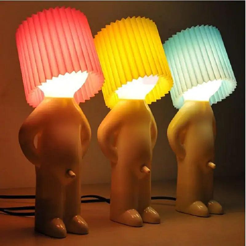 Shy Man Creative Table Lamp - Emporium WRJJ