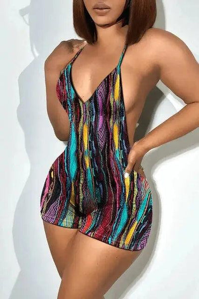 Sleeveless Stretch Bodysuit - Emporium WRJJ