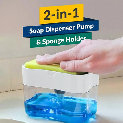 Soap Dispenser and Sponge Caddy - Emporium WRJJ