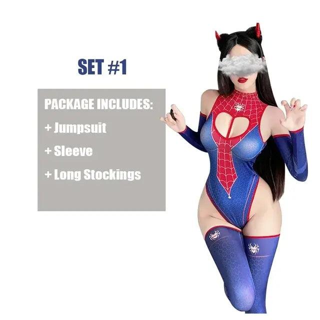 Spider Women Bodysuit Cosplay Costume - Emporium WRJJ