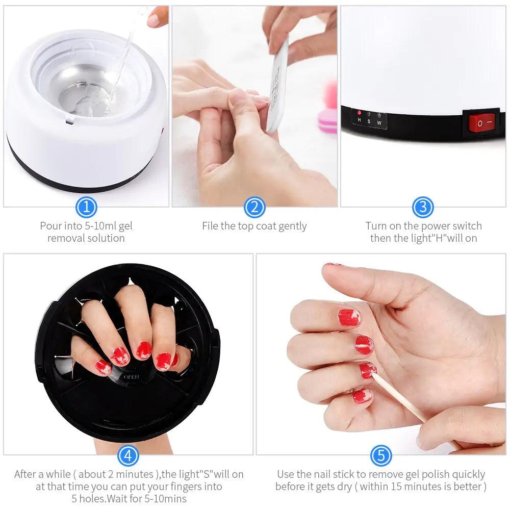 Steam Nail Polish Remover - Emporium WRJJ