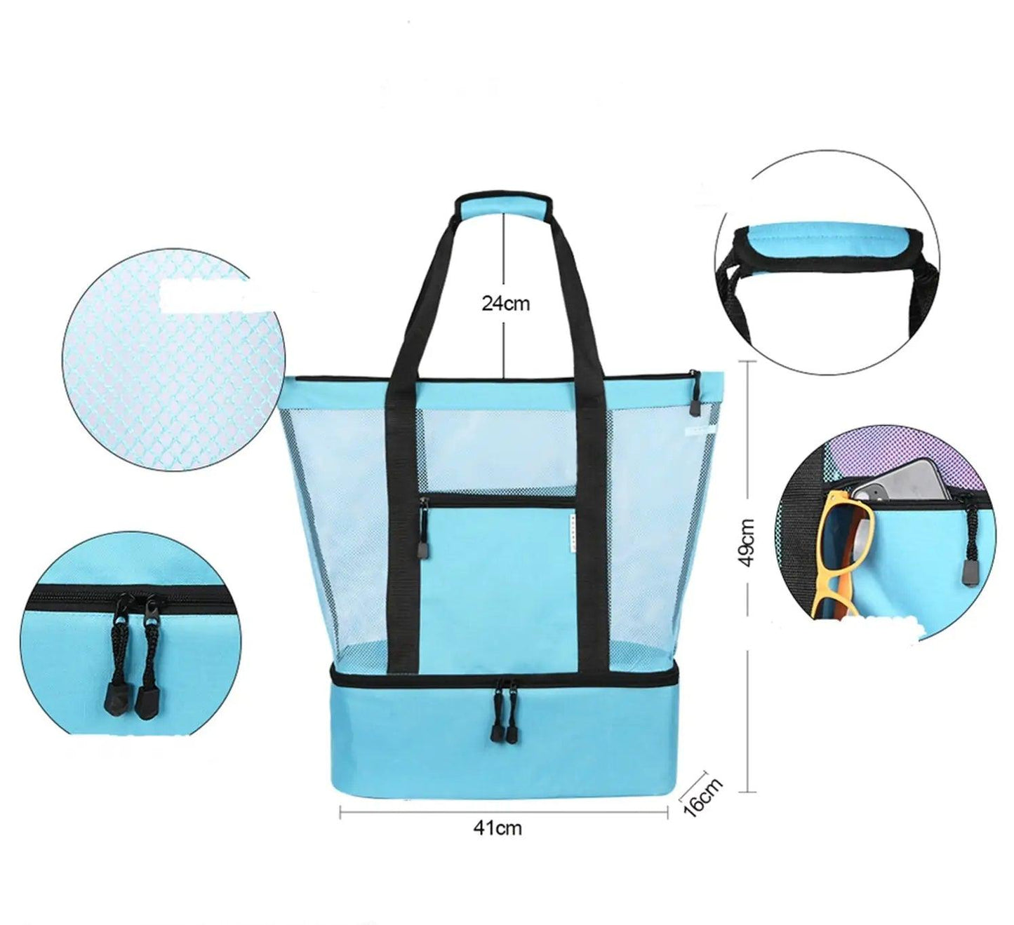 Summer Cooler Beach Bag - Emporium WRJJ