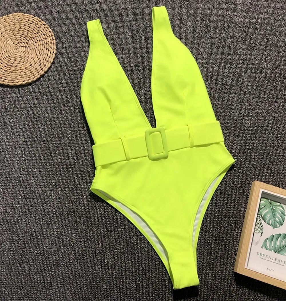 Summer One Piece Swimsuit - Emporium WRJJ