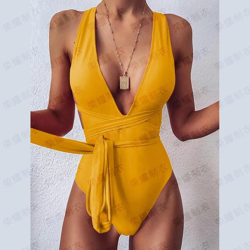 Summer One Piece Swimsuit - Emporium WRJJ