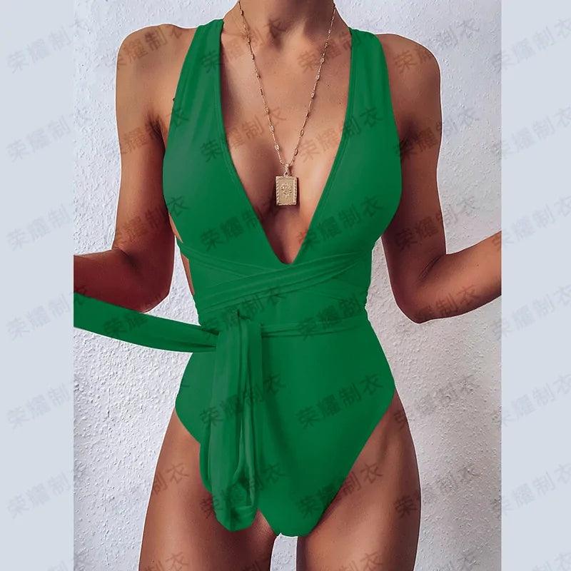 Summer One Piece Swimsuit - Emporium WRJJ