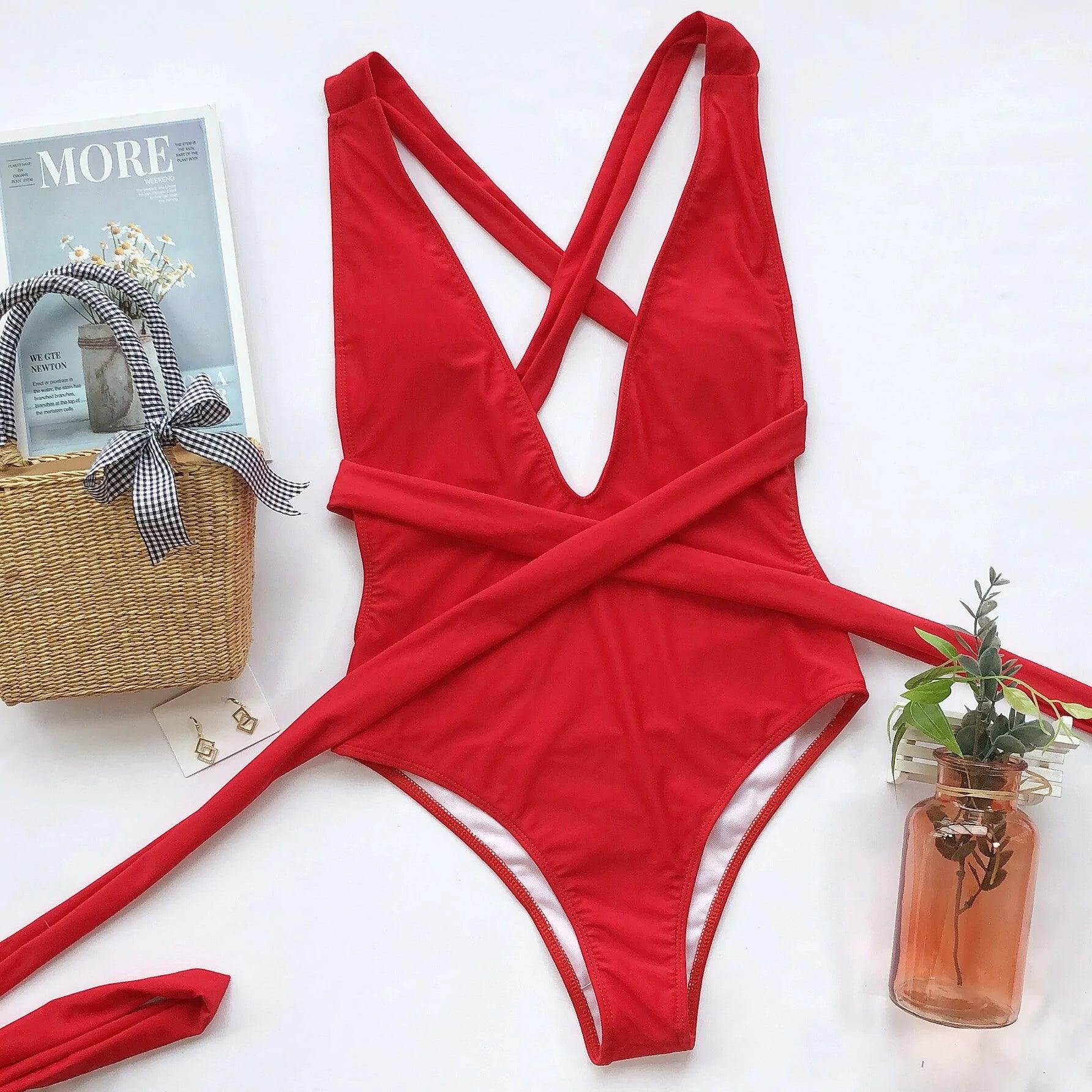 Summer One Piece Swimsuit - Emporium WRJJ