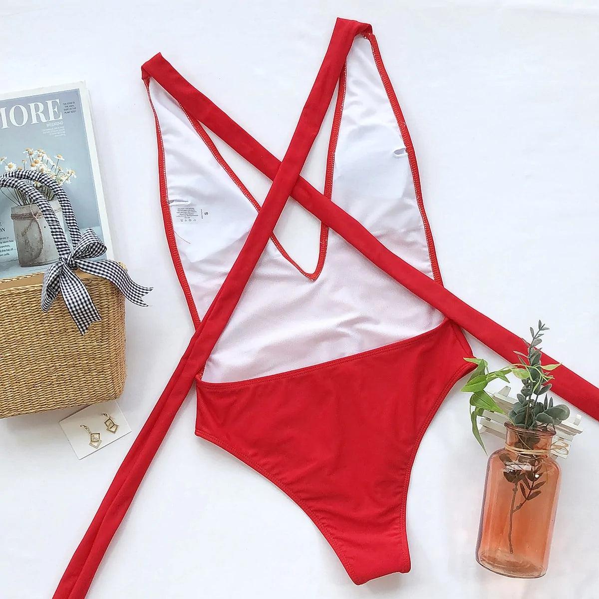 Summer One Piece Swimsuit - Emporium WRJJ