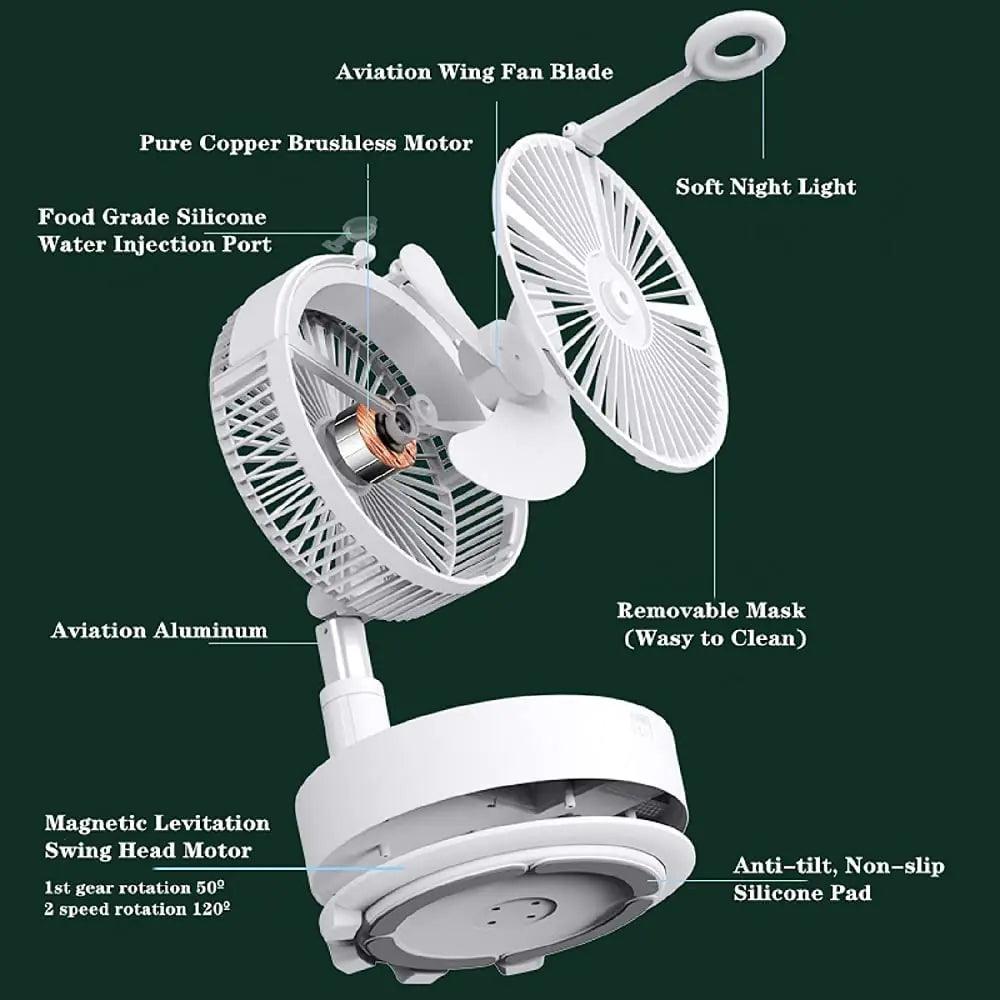 Telescopic Portable Fan - Emporium WRJJ