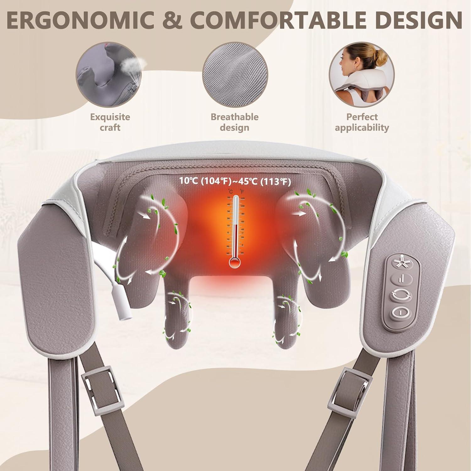 ThermaTouch Shoulder and Neck Heat Massager - Emporium WRJJ