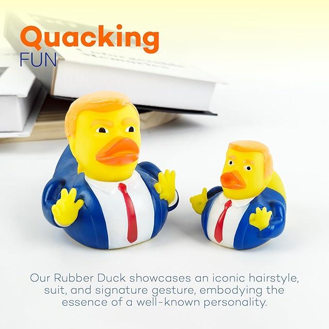 Trump Rubber Duck Bath Toys - Emporium WRJJ