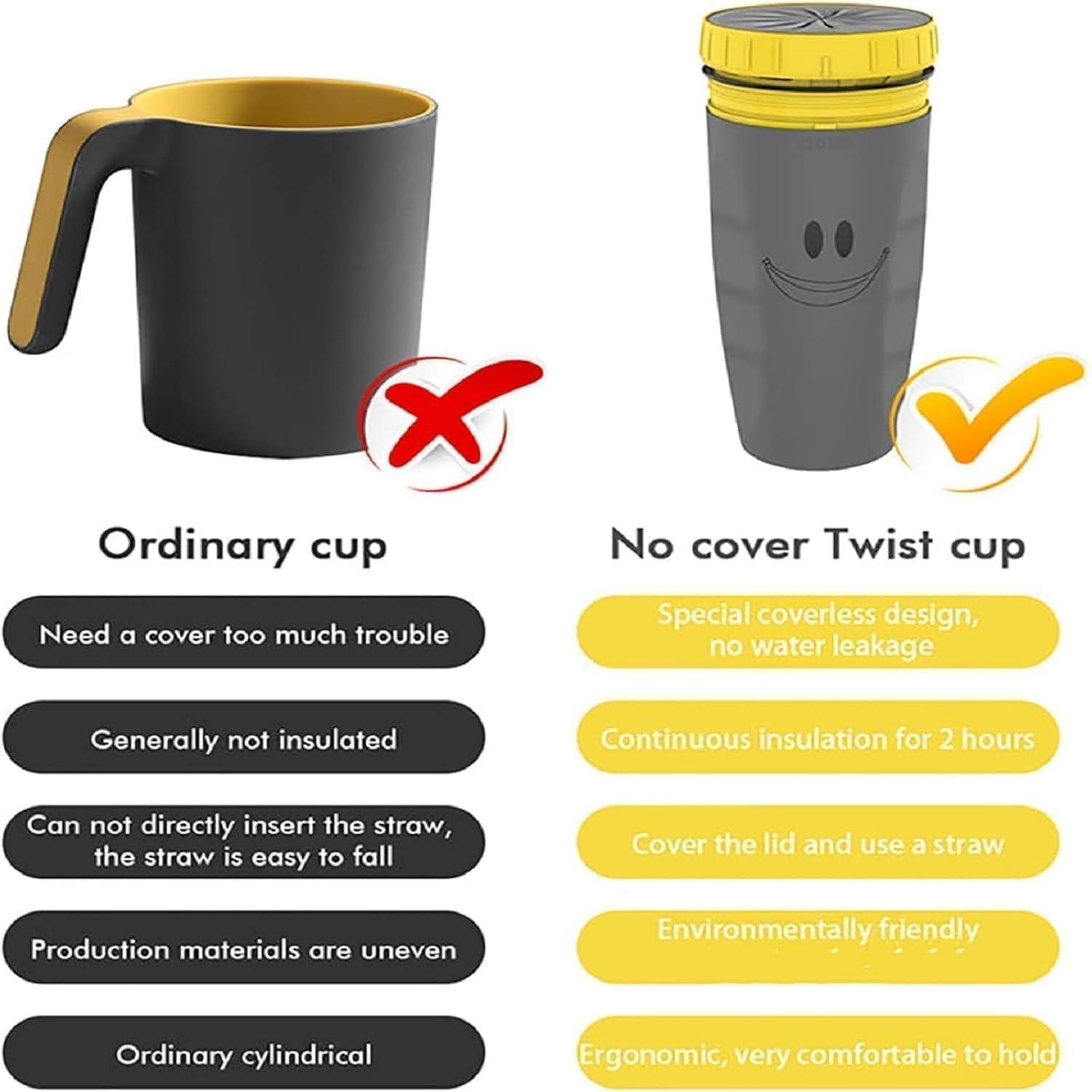 Twizz Capless Rotating Water Cup - Emporium WRJJ