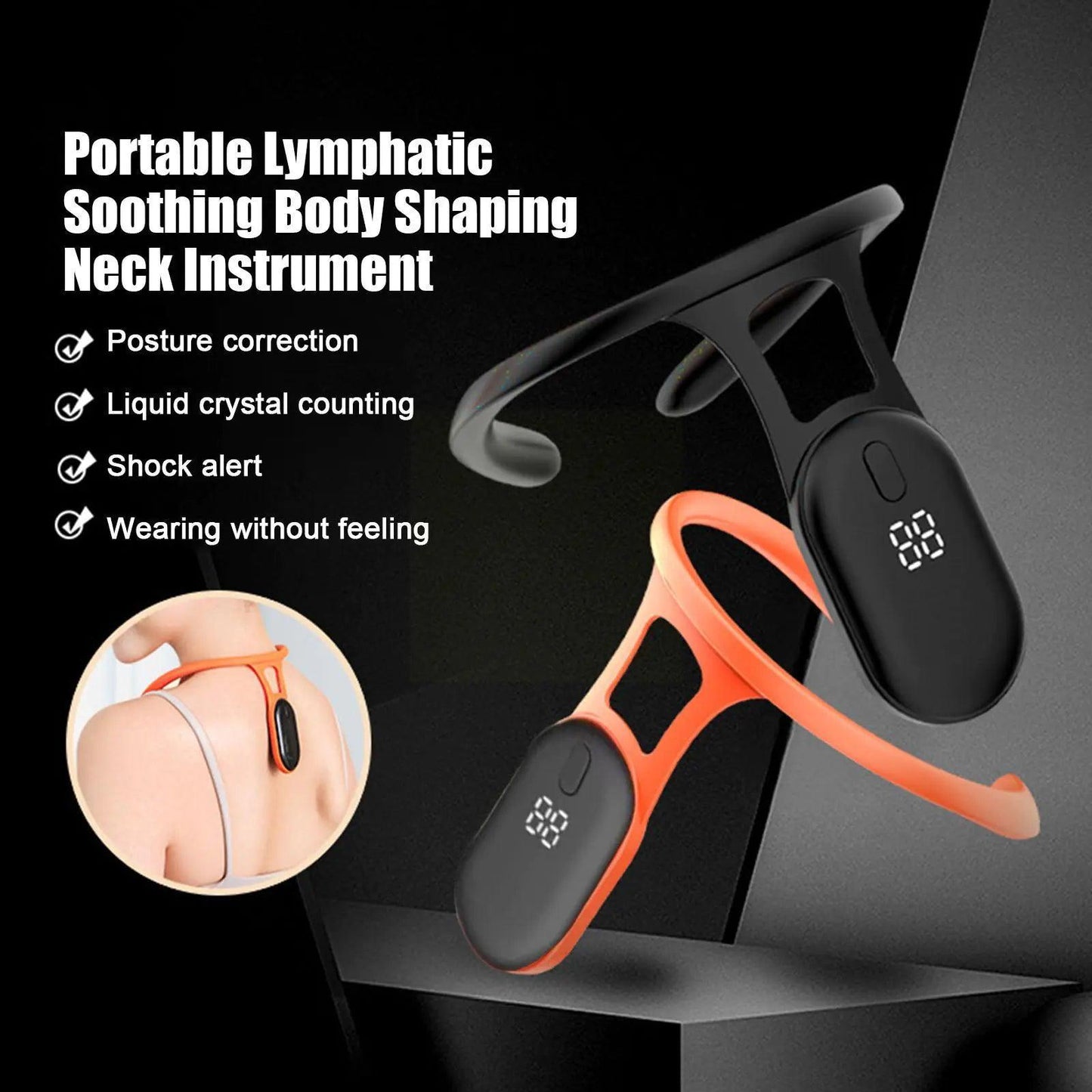 Ultrasonic Lymphatic Soothing Back Support - Emporium WRJJ