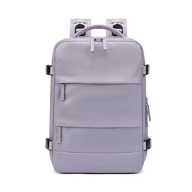 USB Charging Backpack with Shoe Compartment - Emporium WRJJ