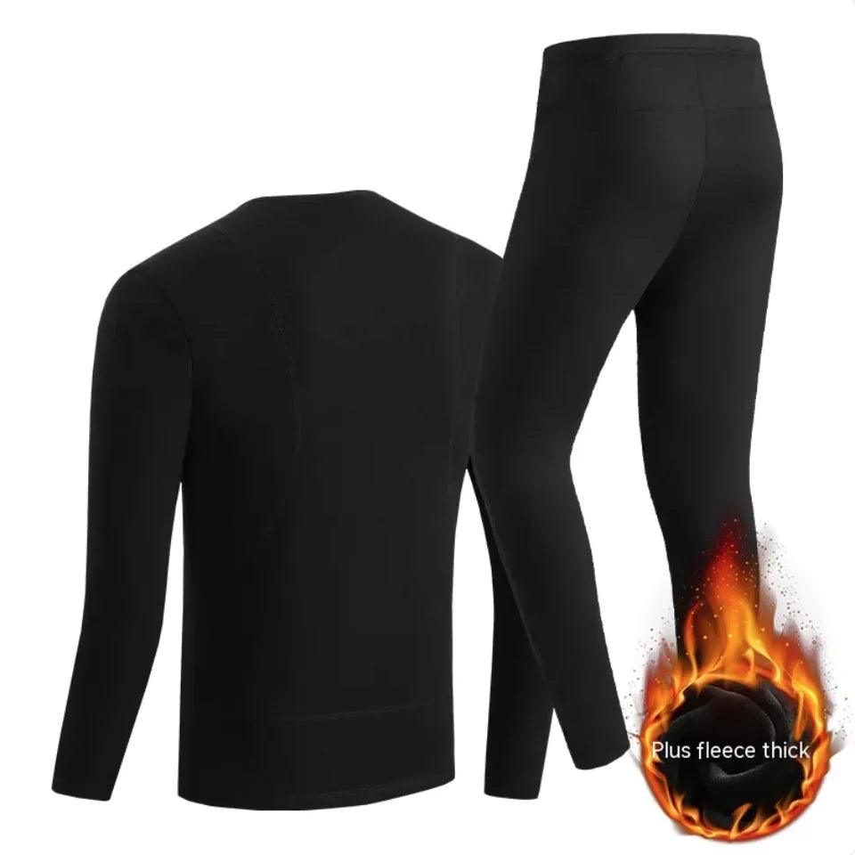 USB Heated Thickened Long Johns Cold Protection Suit - Emporium WRJJ