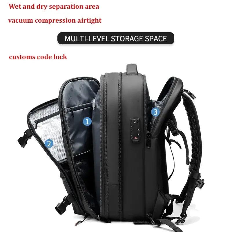 Vacuum Compression Backpack - Emporium WRJJ