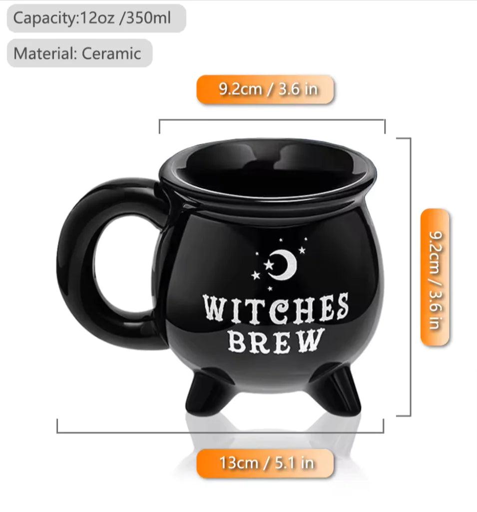 Ceramic Halloween Witch Coffee Mug