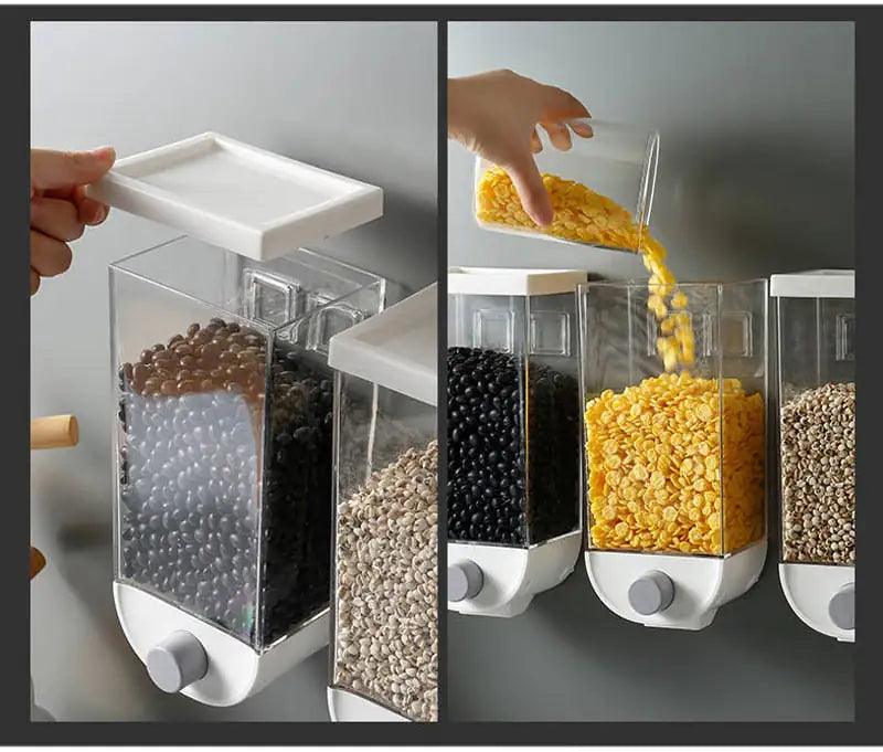 Wall-Mounted Grain Dispenser - Emporium WRJJ