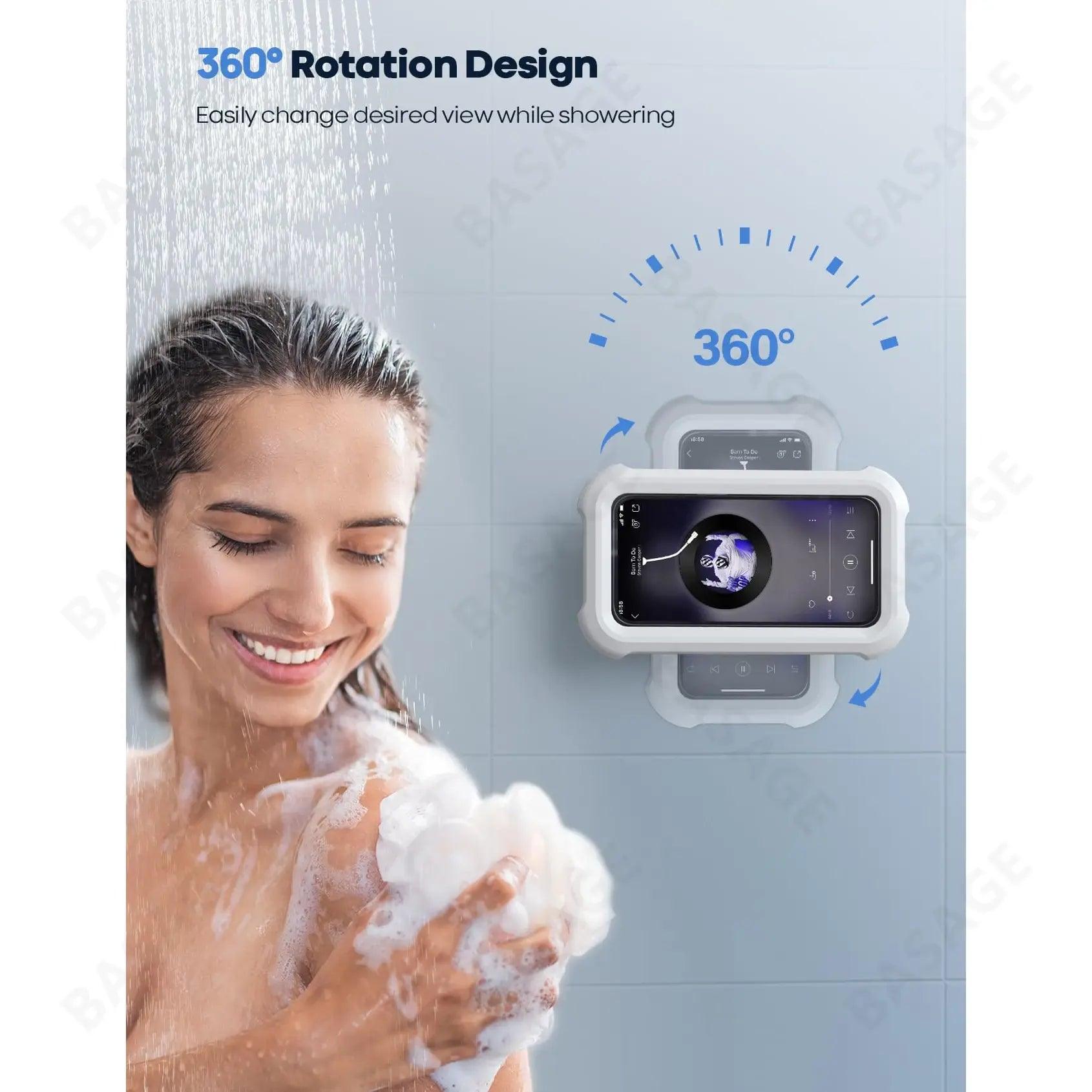 Waterproof Shower Phone Holder - Emporium WRJJ