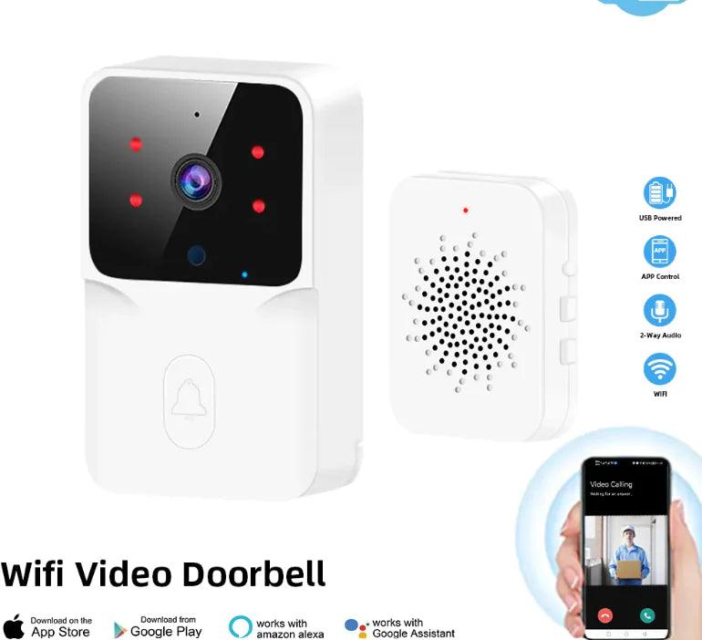 Wi-Fi Video Doorbell - Emporium WRJJ