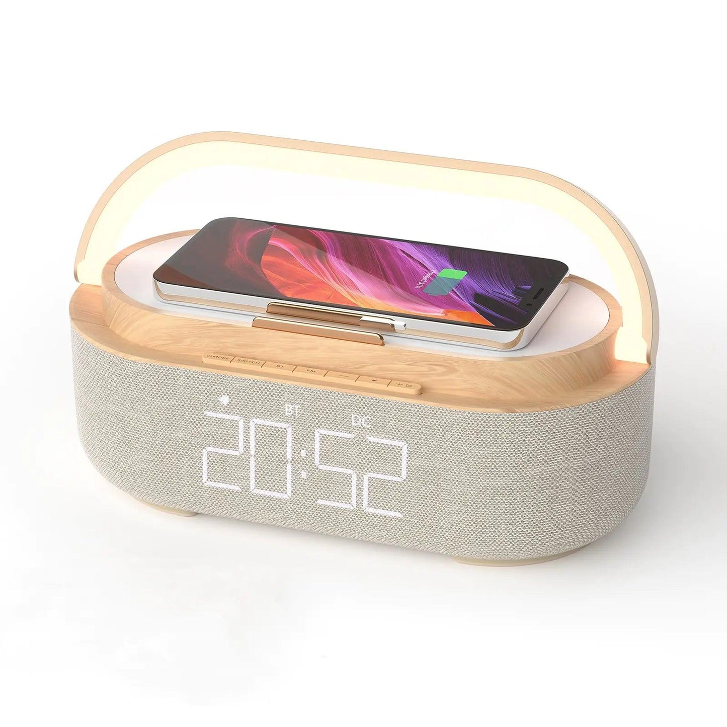 Wireless Charging Pad Alarm Clock - Emporium WRJJ