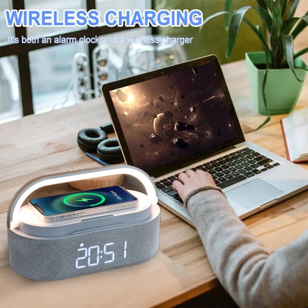 Wireless Charging Pad Alarm Clock - Emporium WRJJ