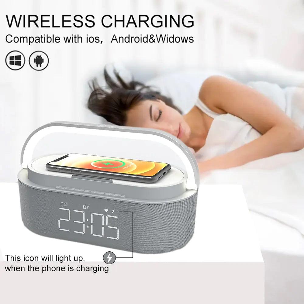 Wireless Charging Pad Alarm Clock - Emporium WRJJ