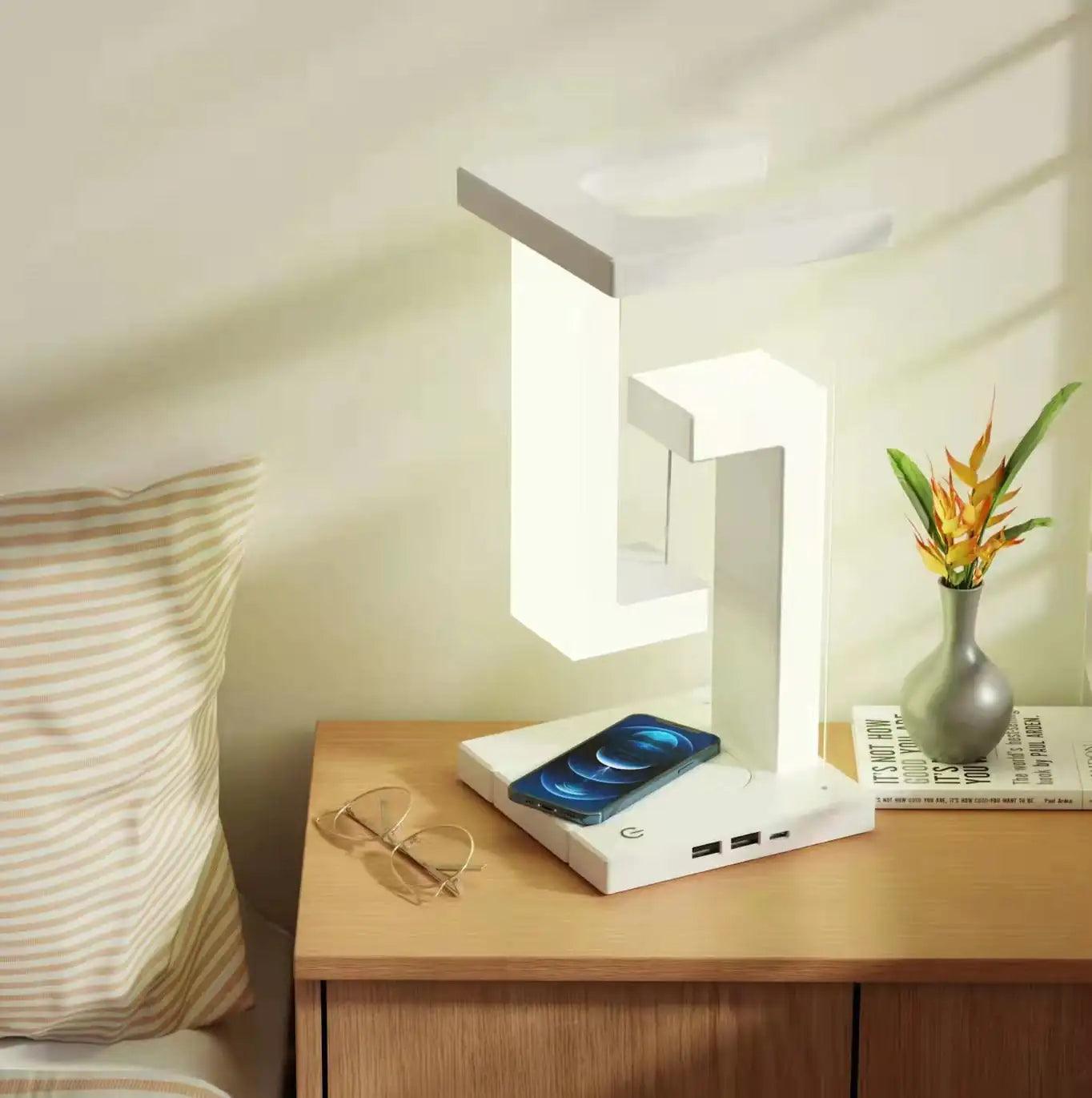 Wireless Charging Suspension Table Lamp - Emporium WRJJ